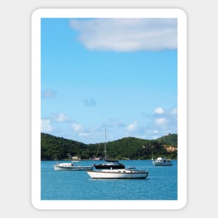 Caribbean - Peaceful Sea St. Thomas Sticker